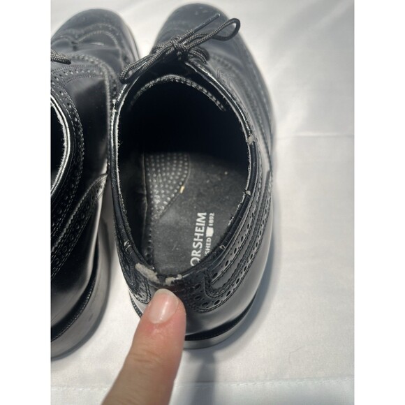 Florsheim Black Lexington Wingtip Oxford Men\'s 10D #17066‎ main image 4
